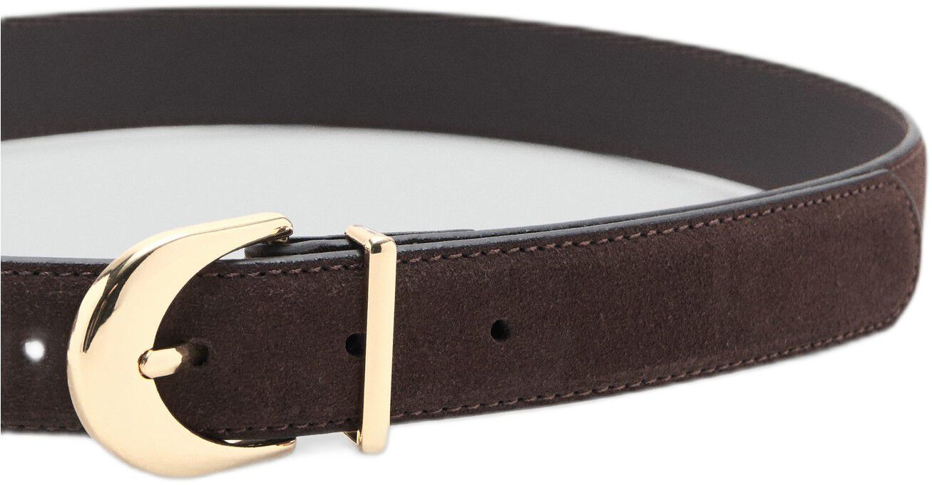 Oval buckle belt