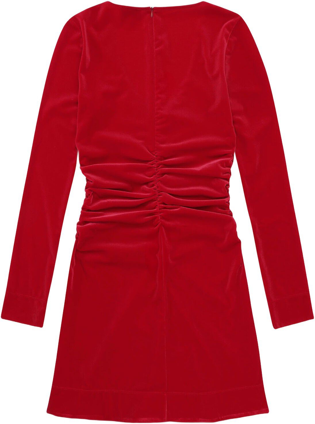 Velvet Jersey Mini Dress