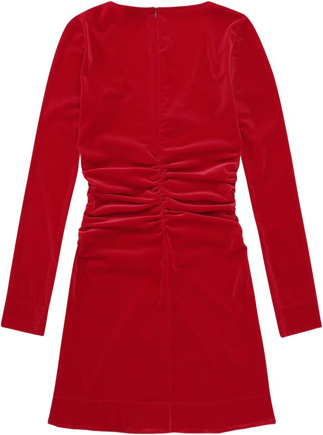 Velvet Jersey Mini Dress