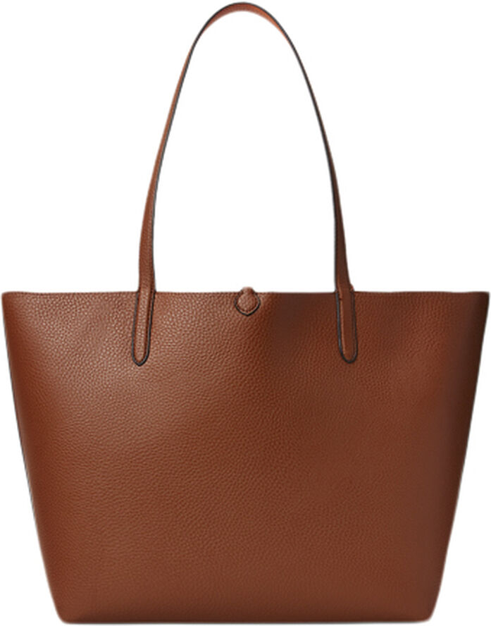 Faux-Leather Reversible Tote
