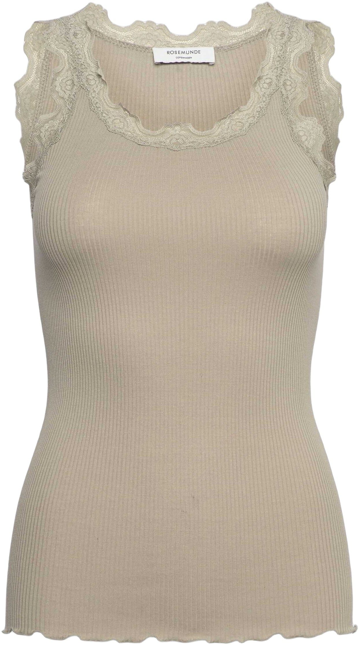 RWBabette Silk SL U-neck Lace Top