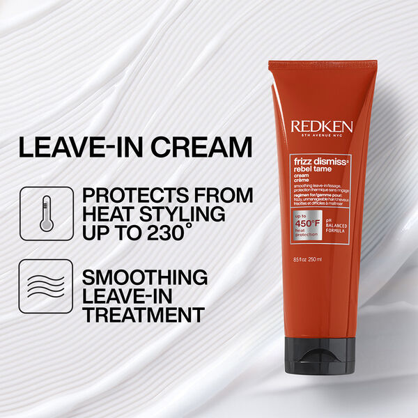 Frizz Dismiss Rebel Tame Heat Protective Leave-In Cream