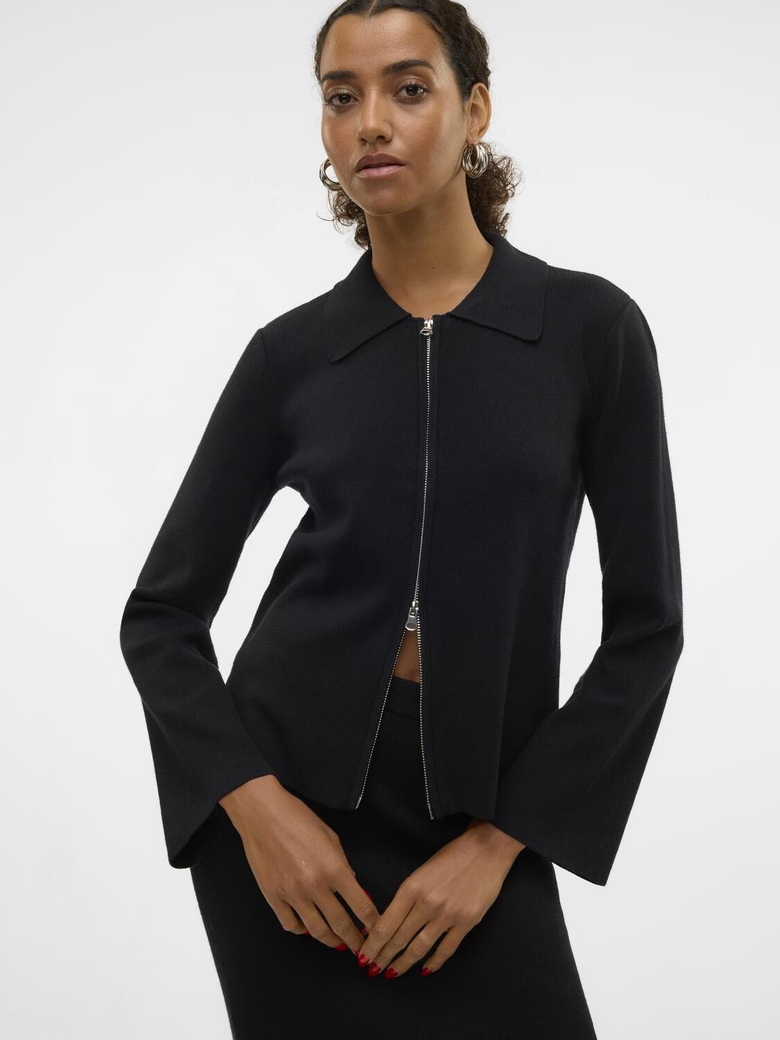 AWHANNA LS KNIT CARDIGAN NOOS