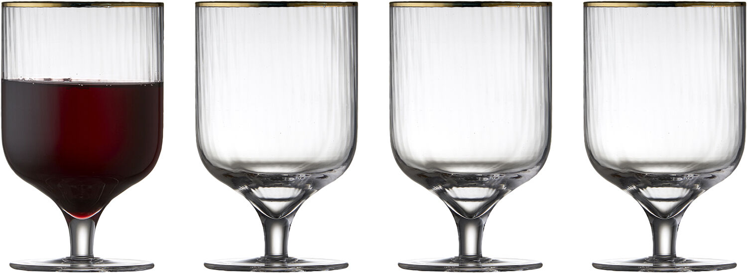 Vinglas Palermo Gold 30cl 4stk