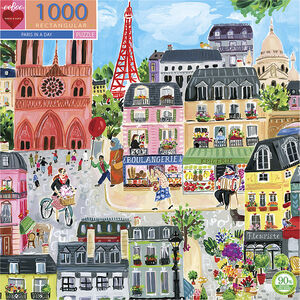 eeBoo - Puslespil 1000 brk - Paris