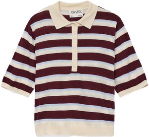 AWSIKITA SS O-NECK POLO KNIT