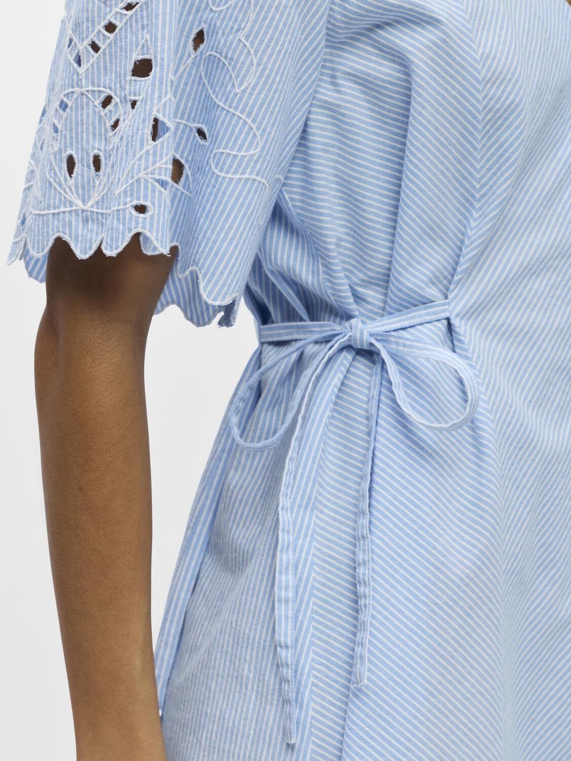 OBJBERRA S/S RE SHORT SHIRT DRESS 1