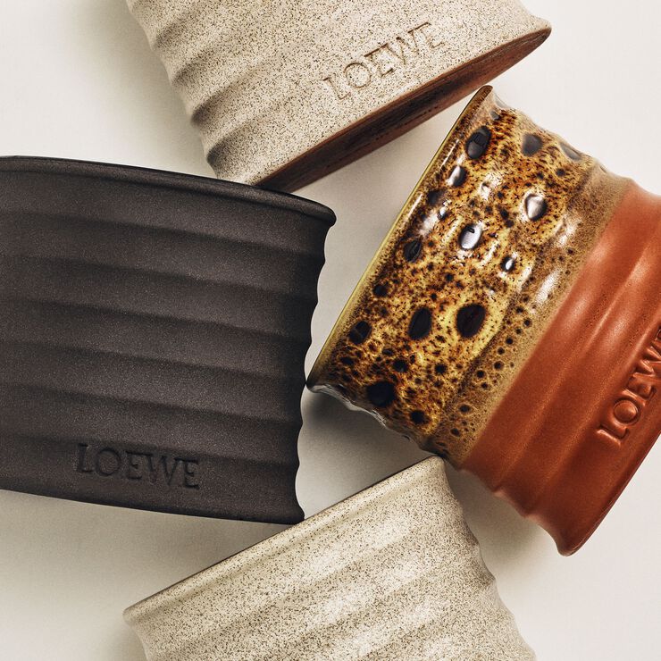 LOEWE Tuberos Textur Small Candle