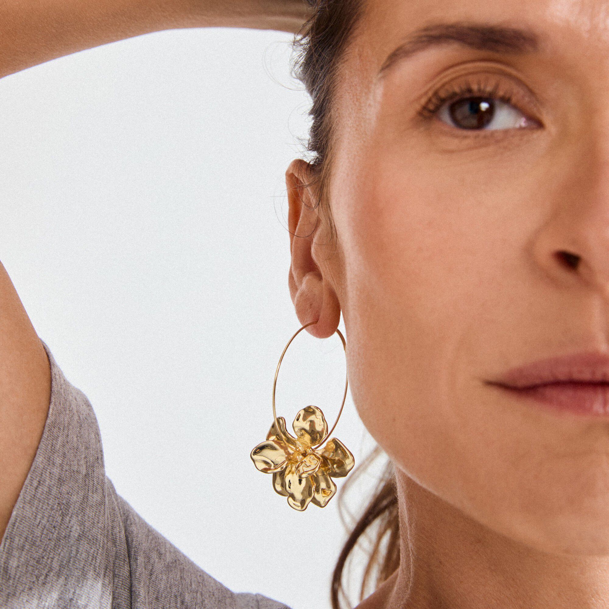 LUNITH earrings gold-plated