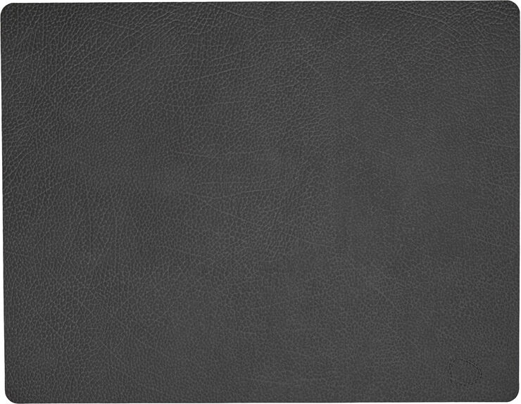 TABLE MAT SQUARE L (35X45CM) Hippo Black Antracit