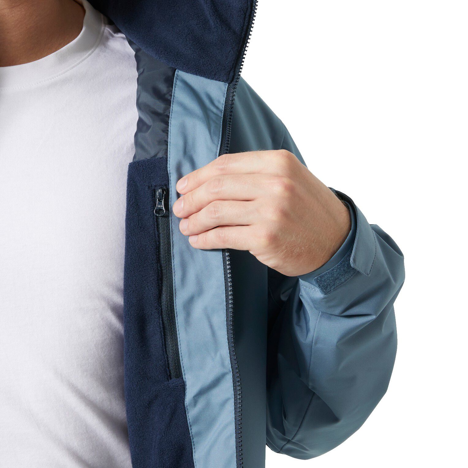 CREW HOODED MIDLAYER JACKET 2