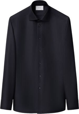 Slim Fit Houndstooth King Twill Shirt