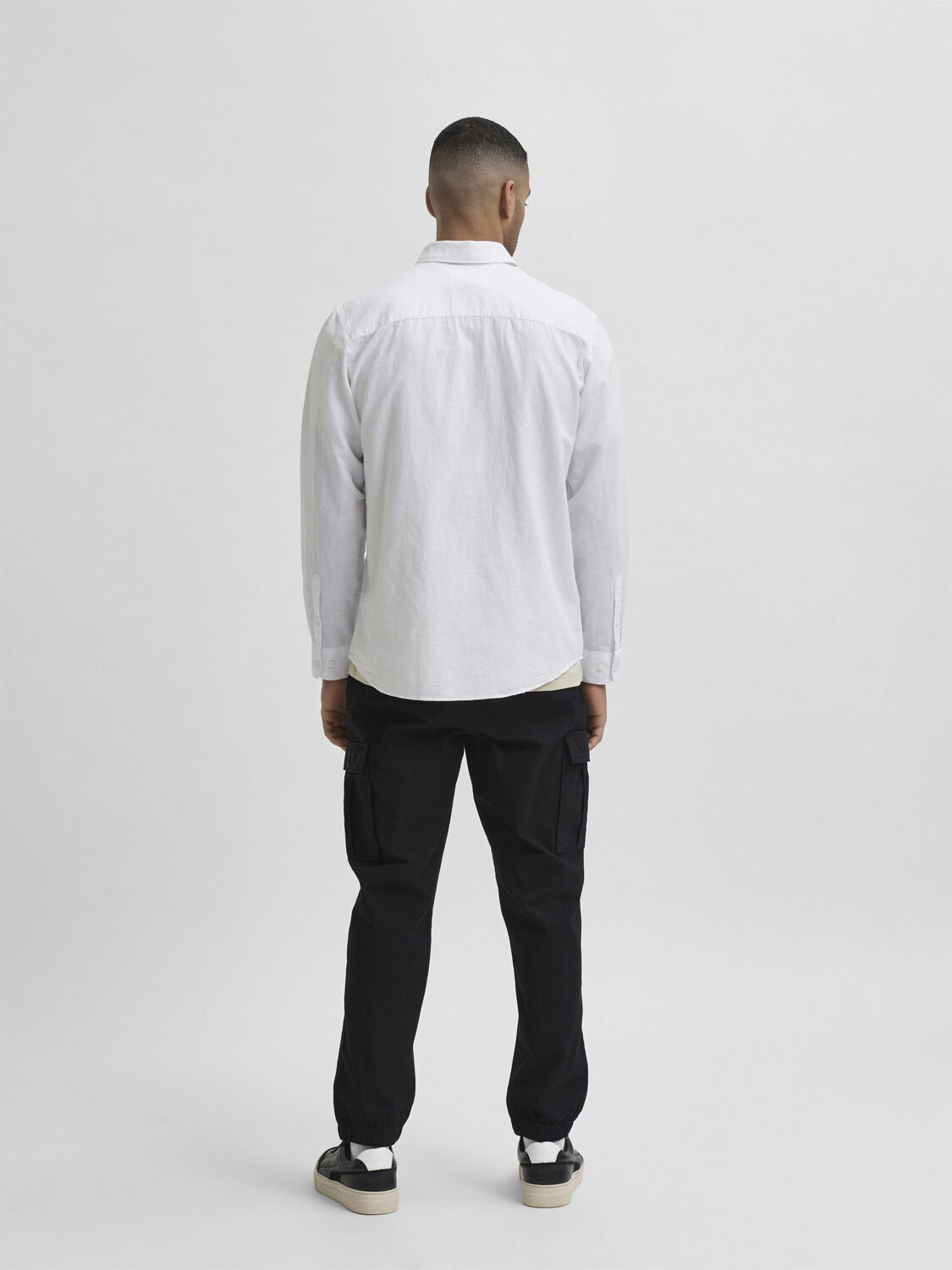 SLHSLIMNEW-LINEN SHIRT LS CLASSIC W