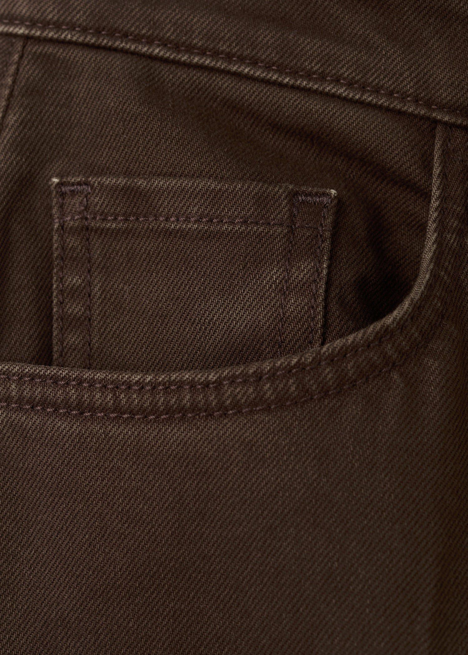 High-waisted wide leg jeans