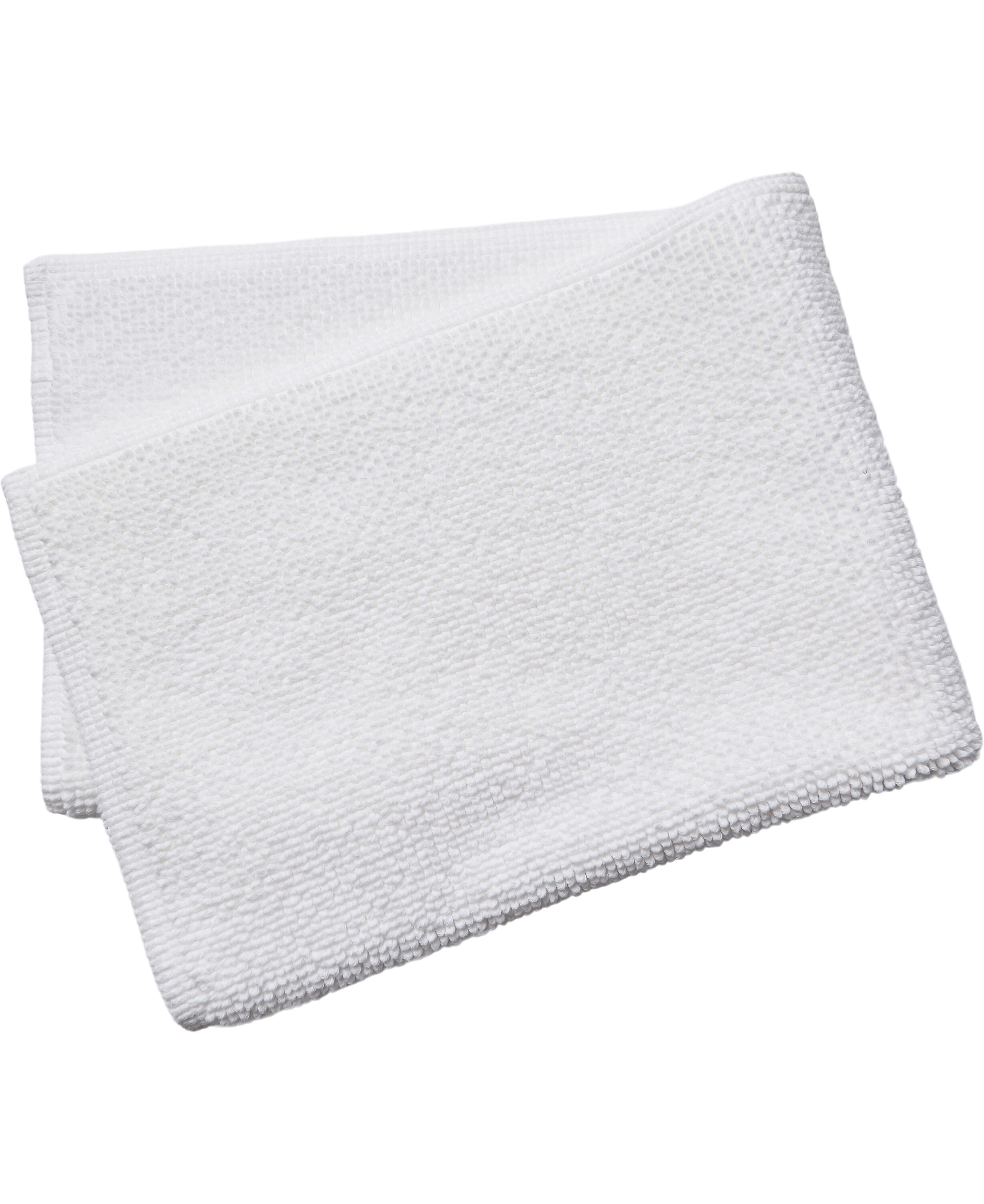 Bathmat stonewashed 60x90 white GOTS