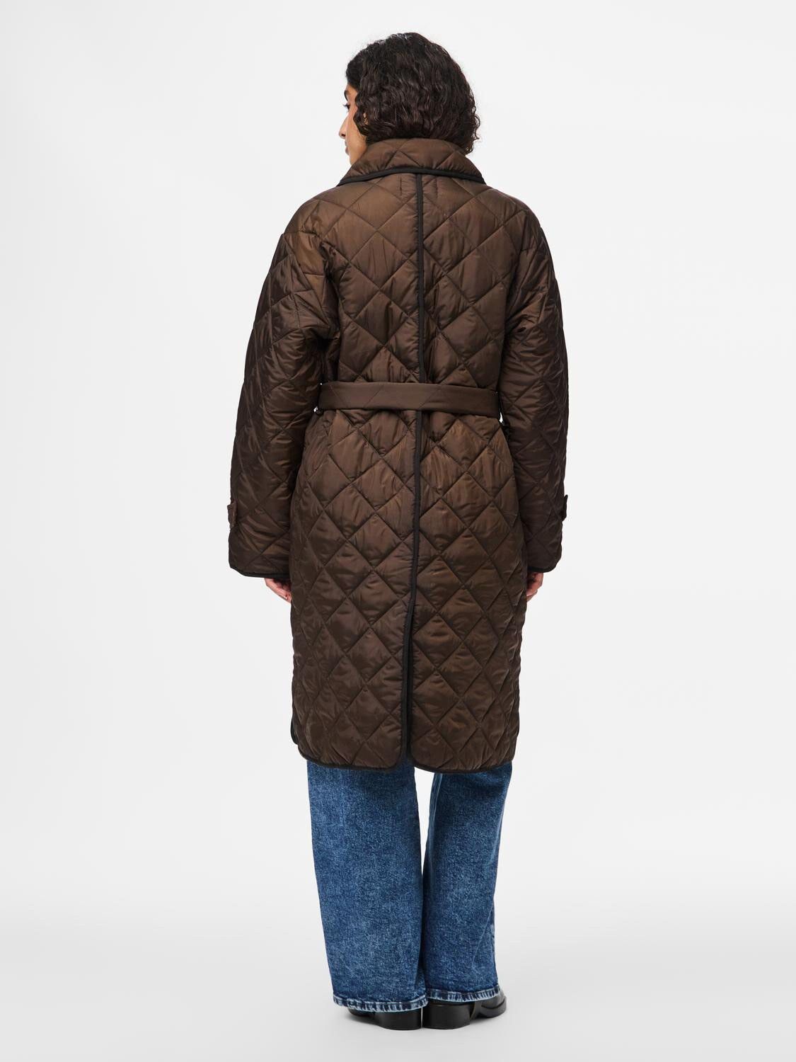 PCEMILY LONG QUILTED JACKET NOOS BC