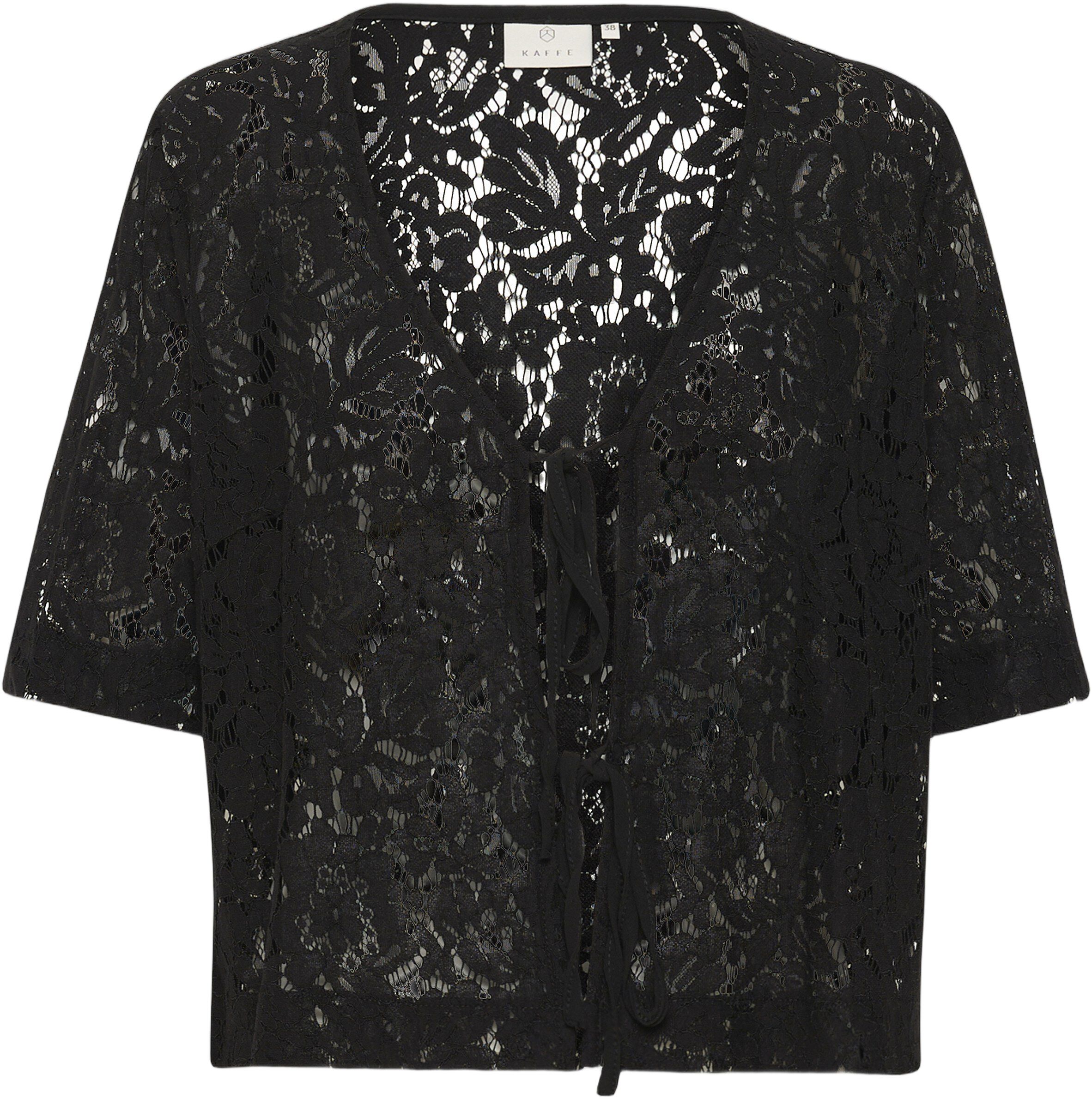 KAnomi Bow Lace Blouse