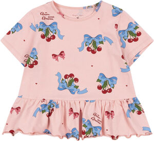 BASIC FRILL TEE GOTS