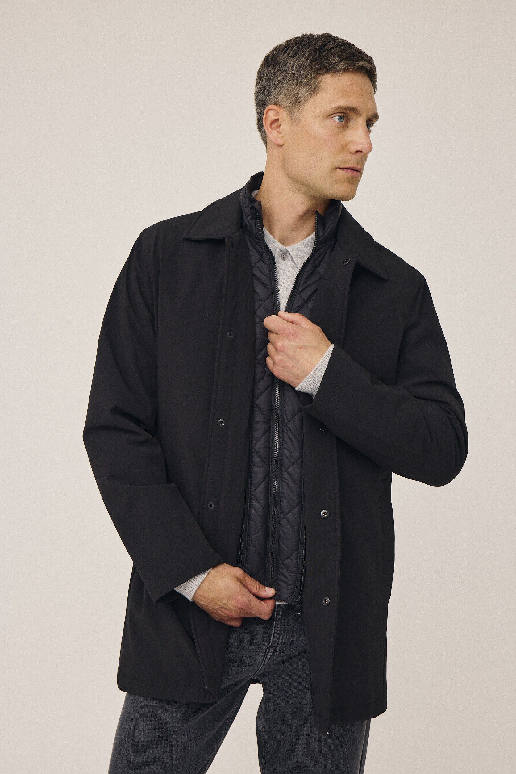 Thure convertible coat GRS
