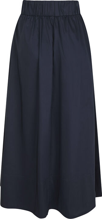 Yara Long Poplin Skirt