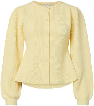 PCSILLY LS PUFF KNIT CARDIGAN NOOS