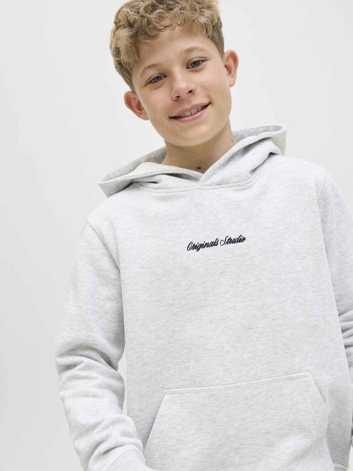 JORNORREBRO EMB SWEAT HOOD NOOS JNR