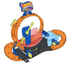 Hot Wheels City Mega Bilv