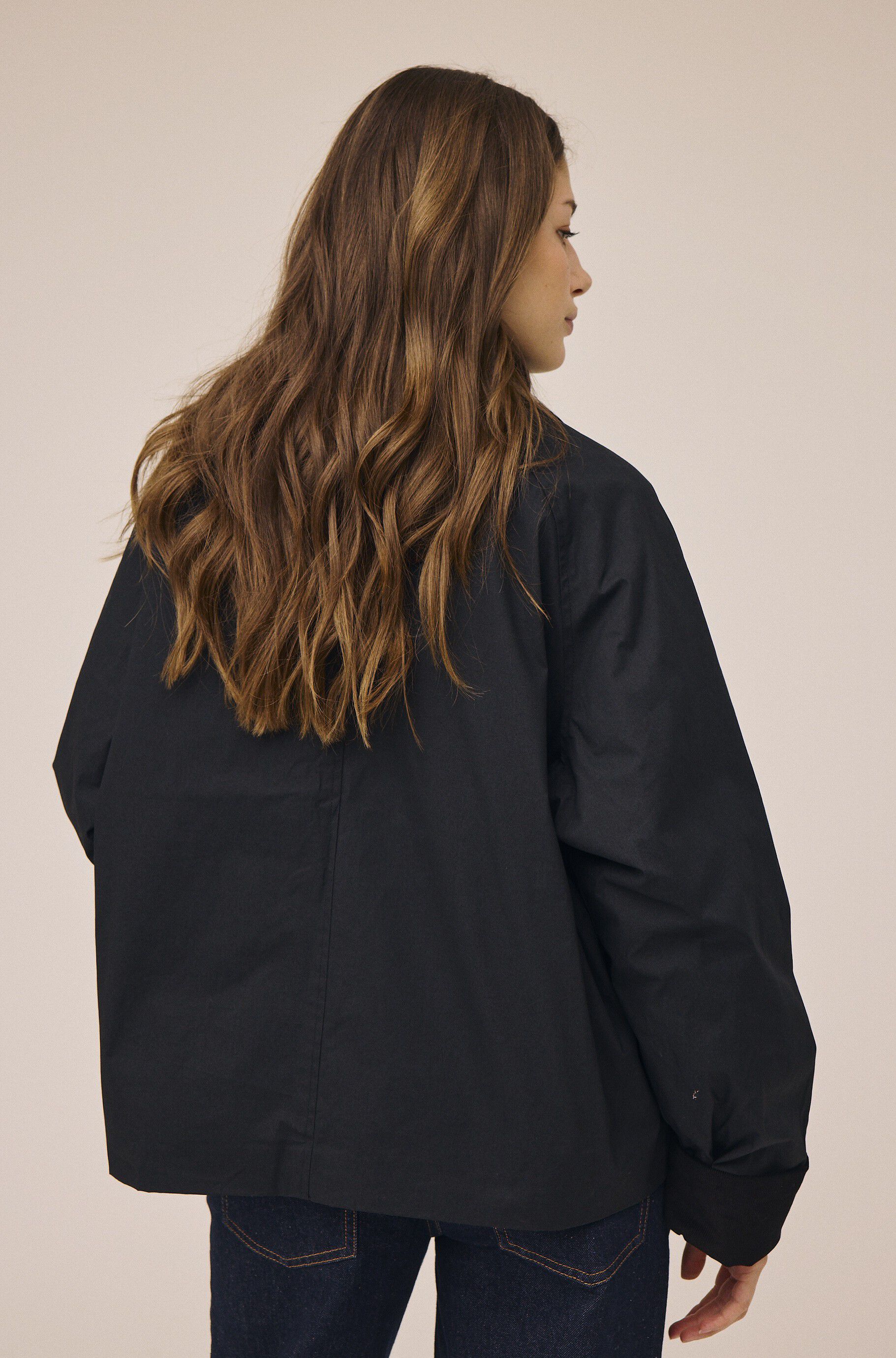 Emmy 9 Jacket with corduroy details - GRS