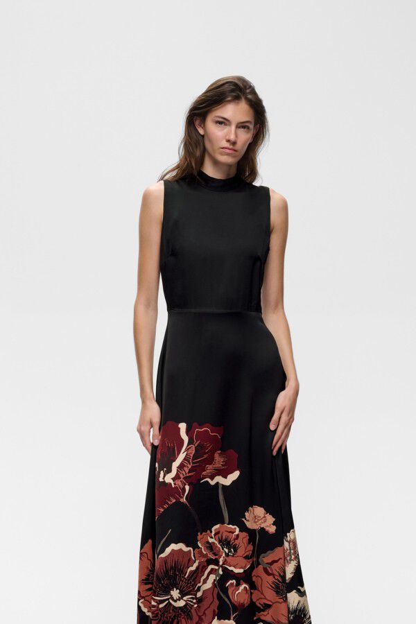 ZiomaIW Sleeveless Dress