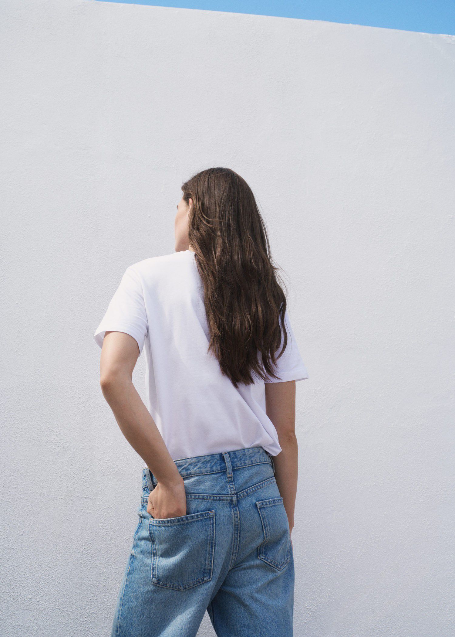 Cotton short-sleeved t-shirt