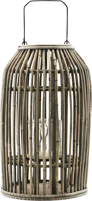 Lanterne, Ova, d: 25 cm, h: 42 cm - Ln0090