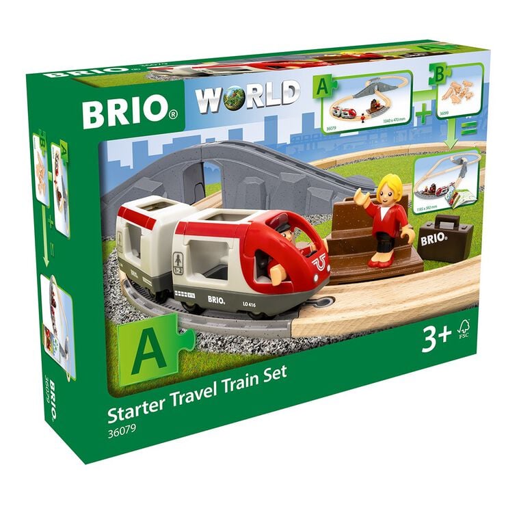 Brio Starter Travel Train Set