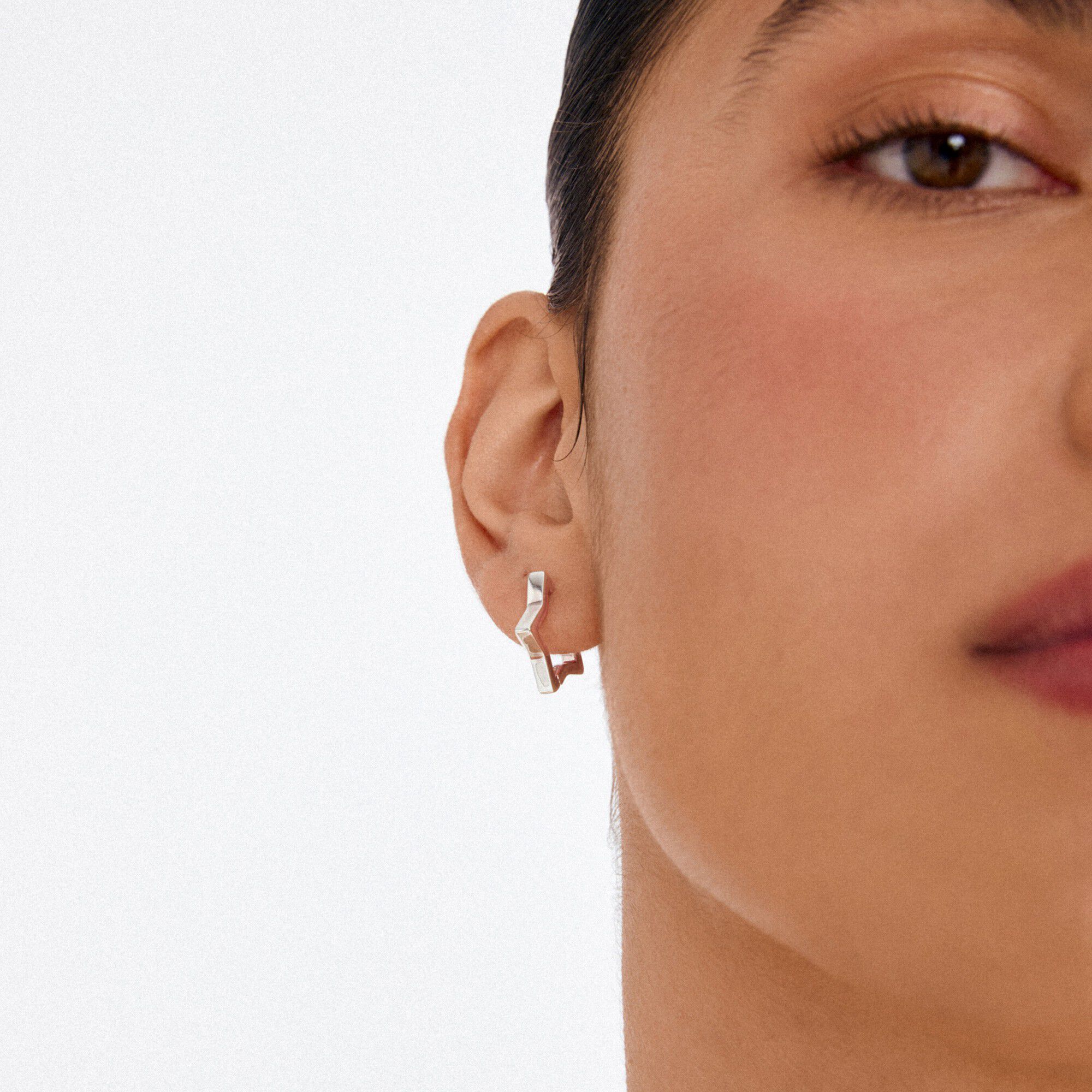 SOLARI earrings silver-plated