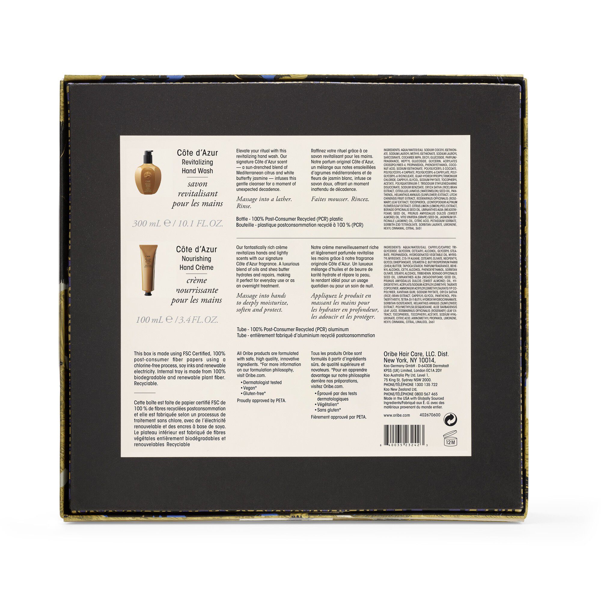 C&ocirc;te d&rsquo;Azur Hand Wash & Cr&egrave;me Set