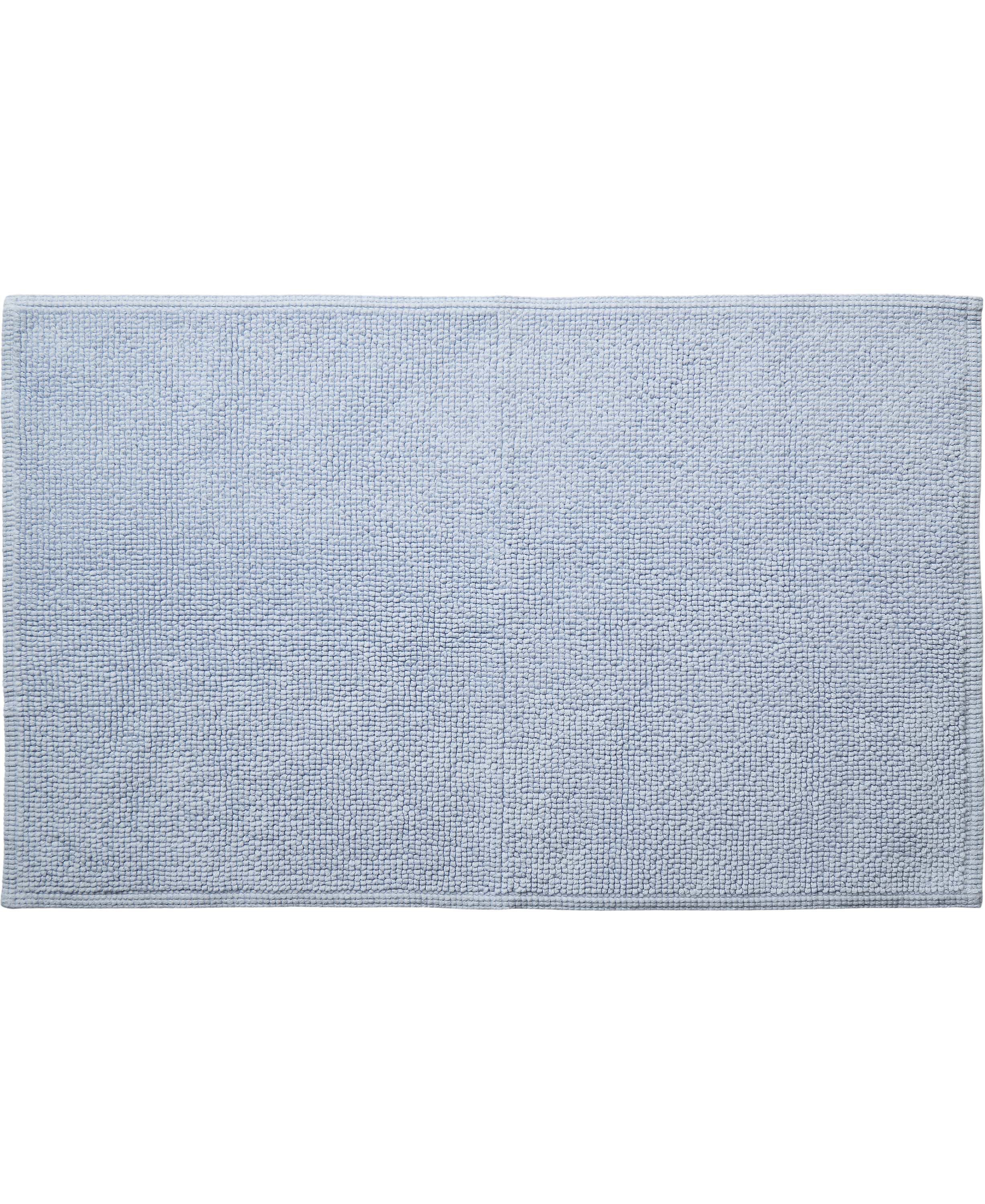 Bathmat stonewashed 50x80 heather GOTS