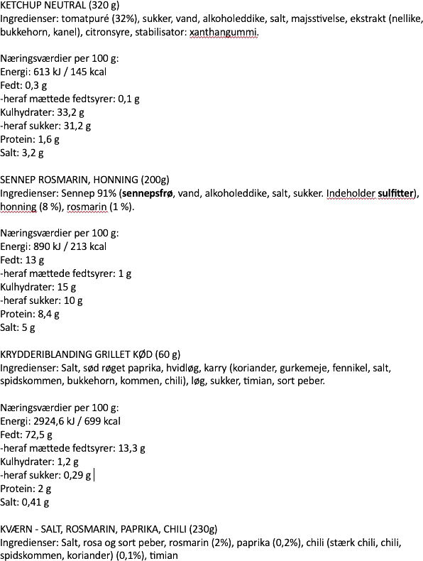 Gavepose - The BBQ chef