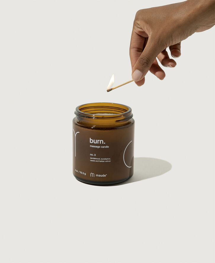 Burn Massagelys no. 3