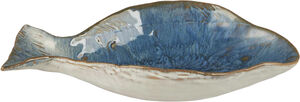 Skål Ocean Blue mellem fiskeformet