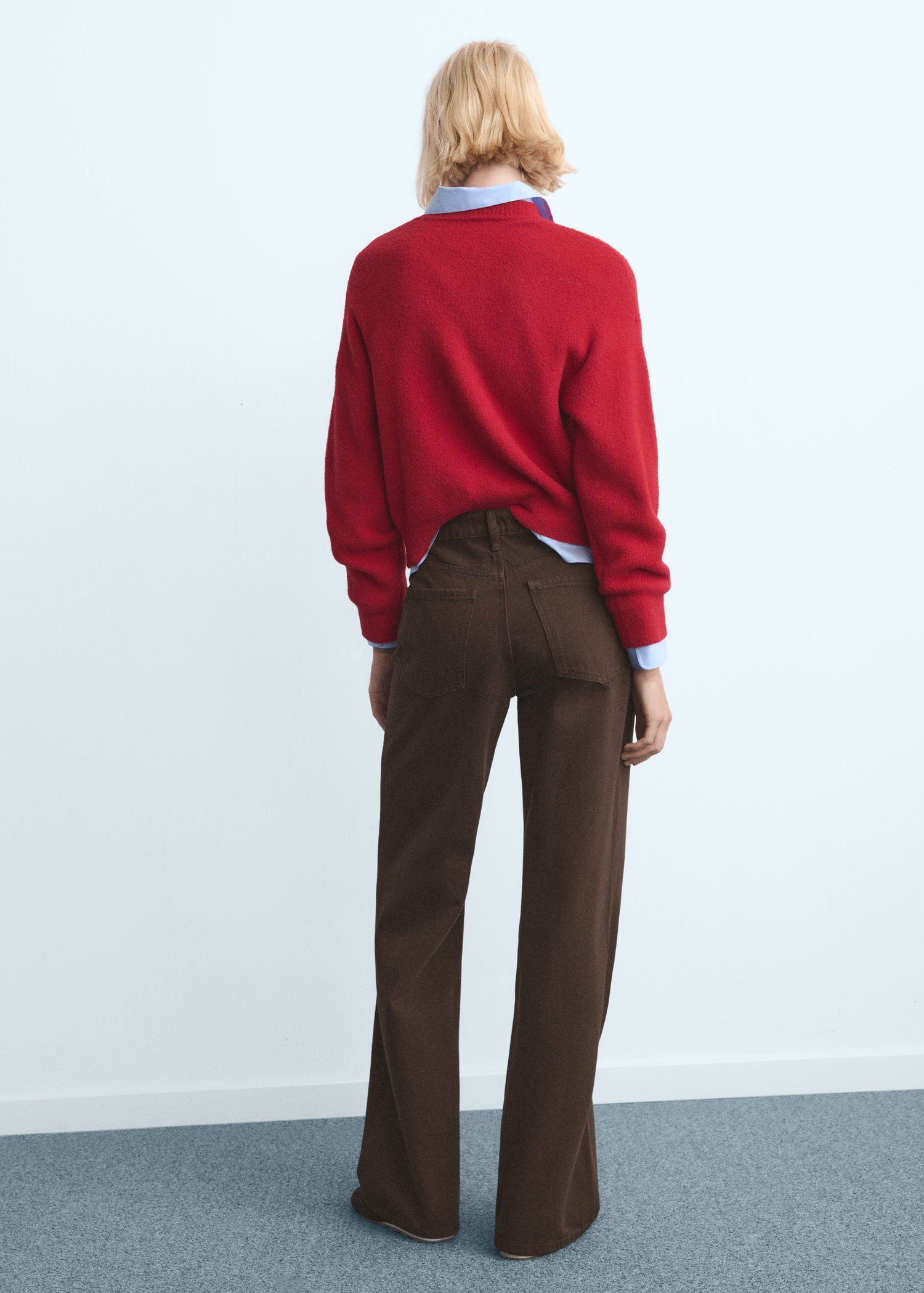 Danila high-waisted wide-leg jeans