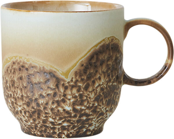 70s ceramics café mug shell