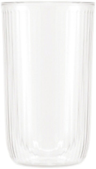 2 stk. dobbeltvægget ølglas 0,45 l