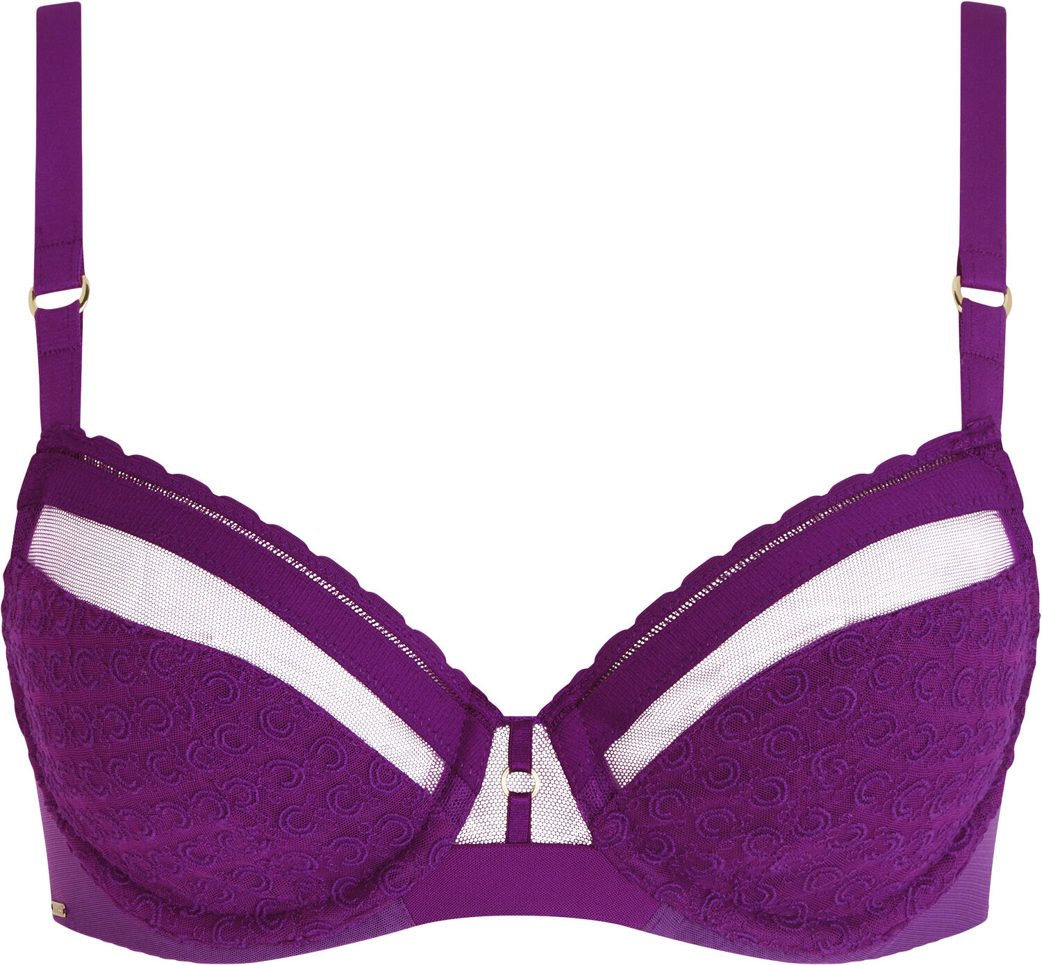 Monogram Covering Underwired Bra