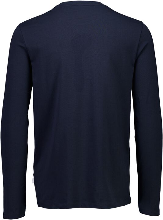 Basic o-neck stretch tee L/S