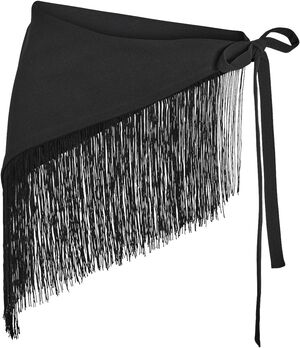 NMNONNA FRINGE WAIST SCARF