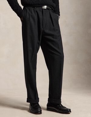 Relaxed Fit Flannel Trouser