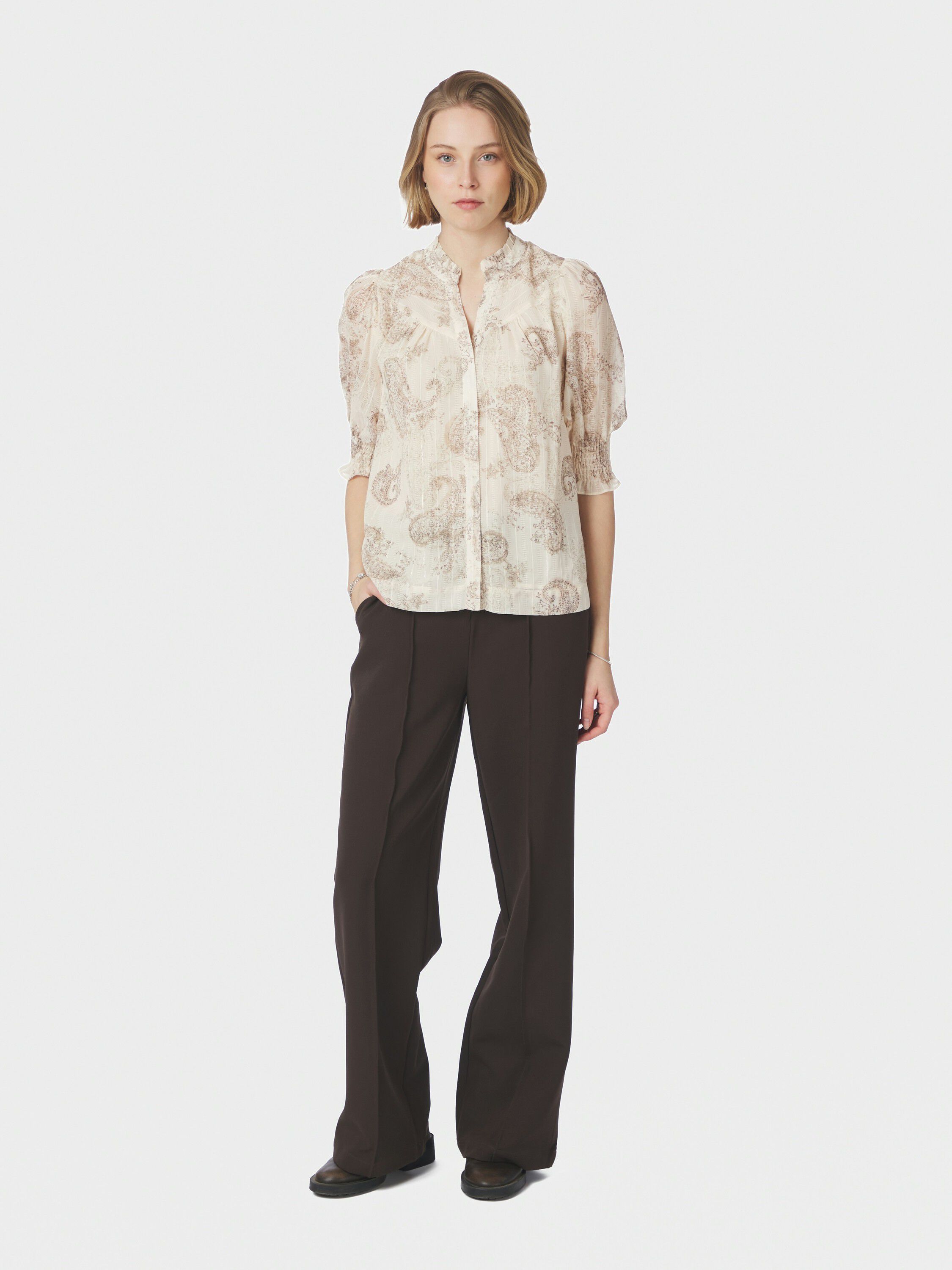 Diana Faded Paisley Blouse