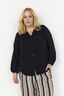 Curvy WA-SIA 27 Bluse Sort