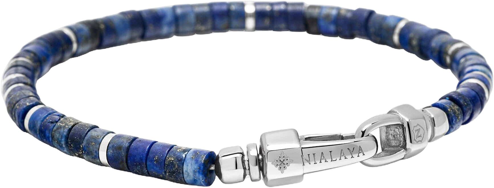Blue Lapis Heishi Bracelet