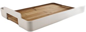 Nordic Kitchen Rektangul&aelig;r serveringsbakke Sand