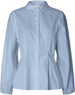 SLFDELIA LS FITTED SHIRT EX